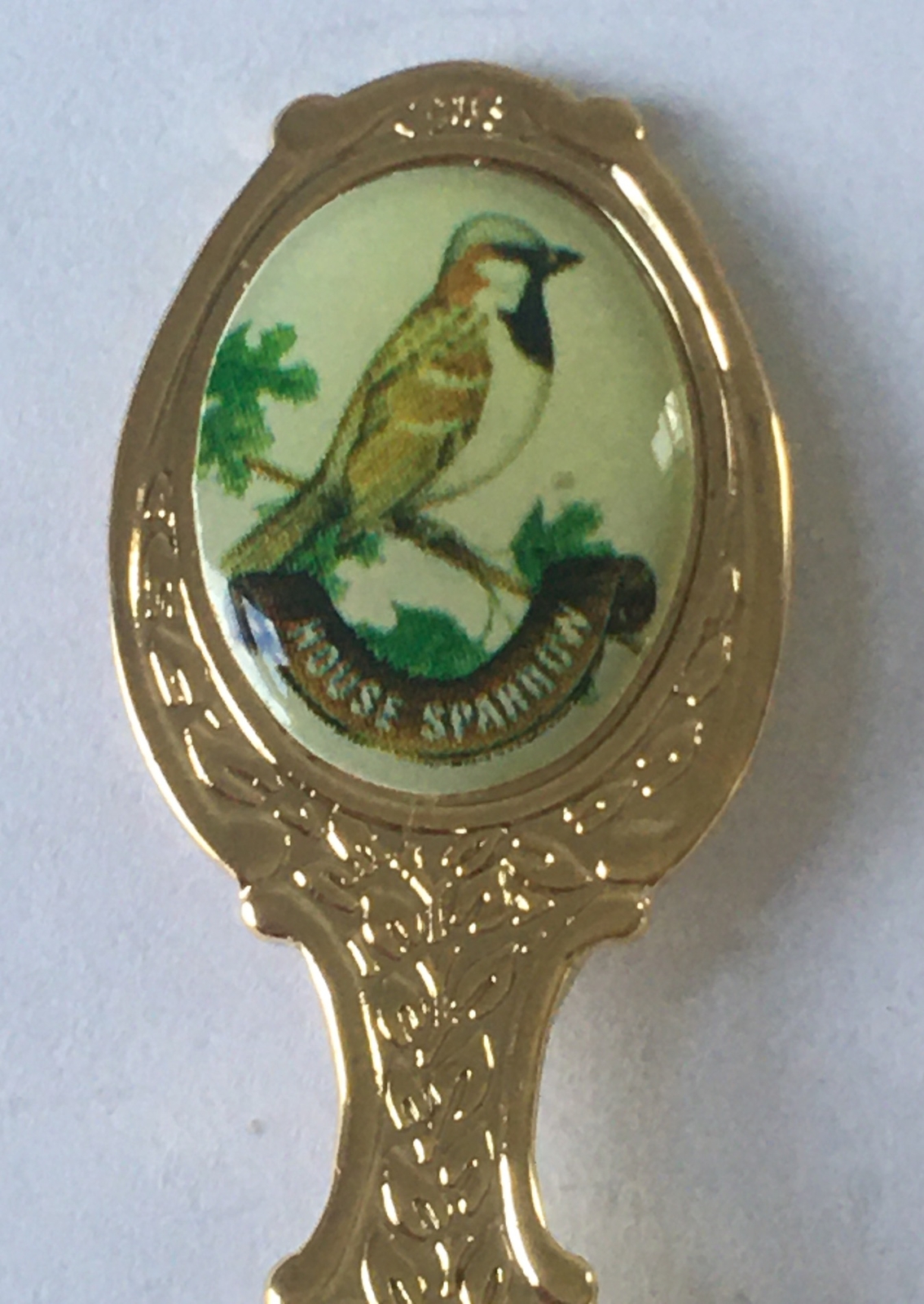 House Sparrow Vintage Souvenir Spoon Collectible