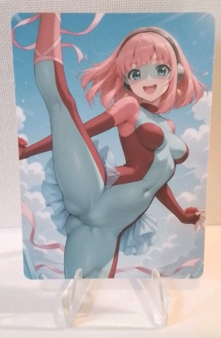  Cyber Tutu-  Yu-Gi-Oh Lewd Anime Double Sided Card AGC CCG