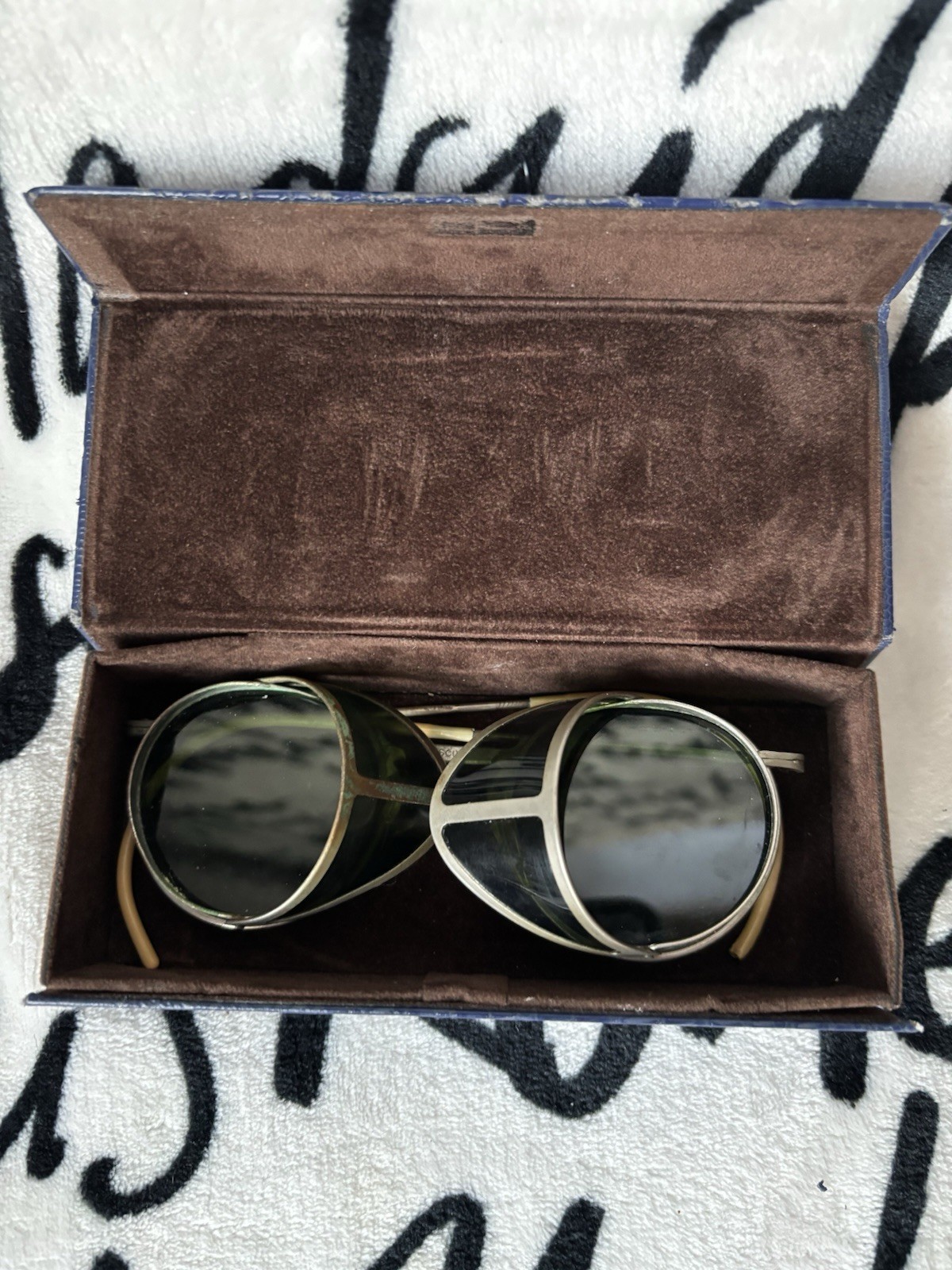 1920-1940s Vintage MORGENTHAL FREDERICS Glasses CESCO 2 Lenses W/Original Case