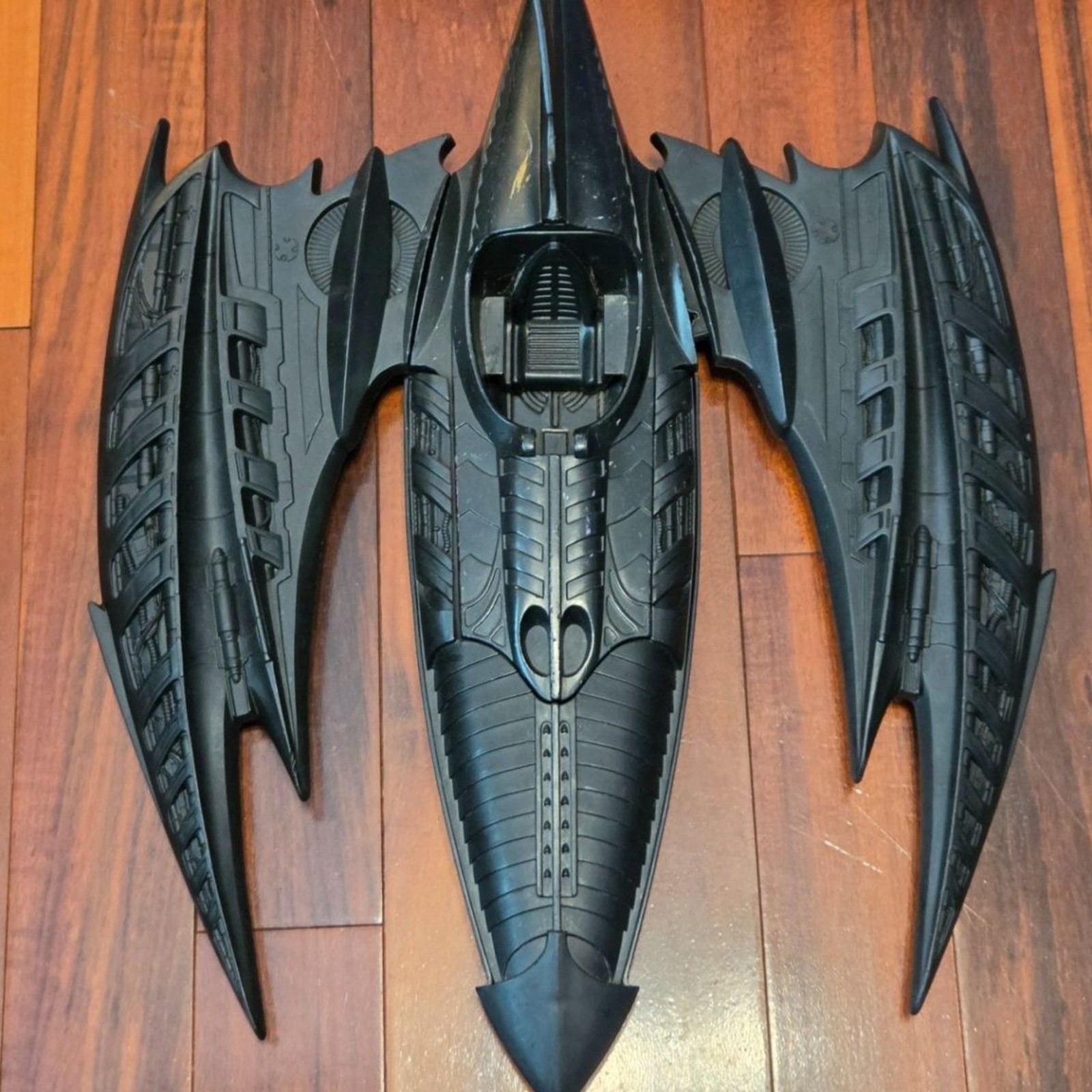 Vintage 1995 Kenner Batman Forwever Batwing Vehicle Toy- Missing Parts