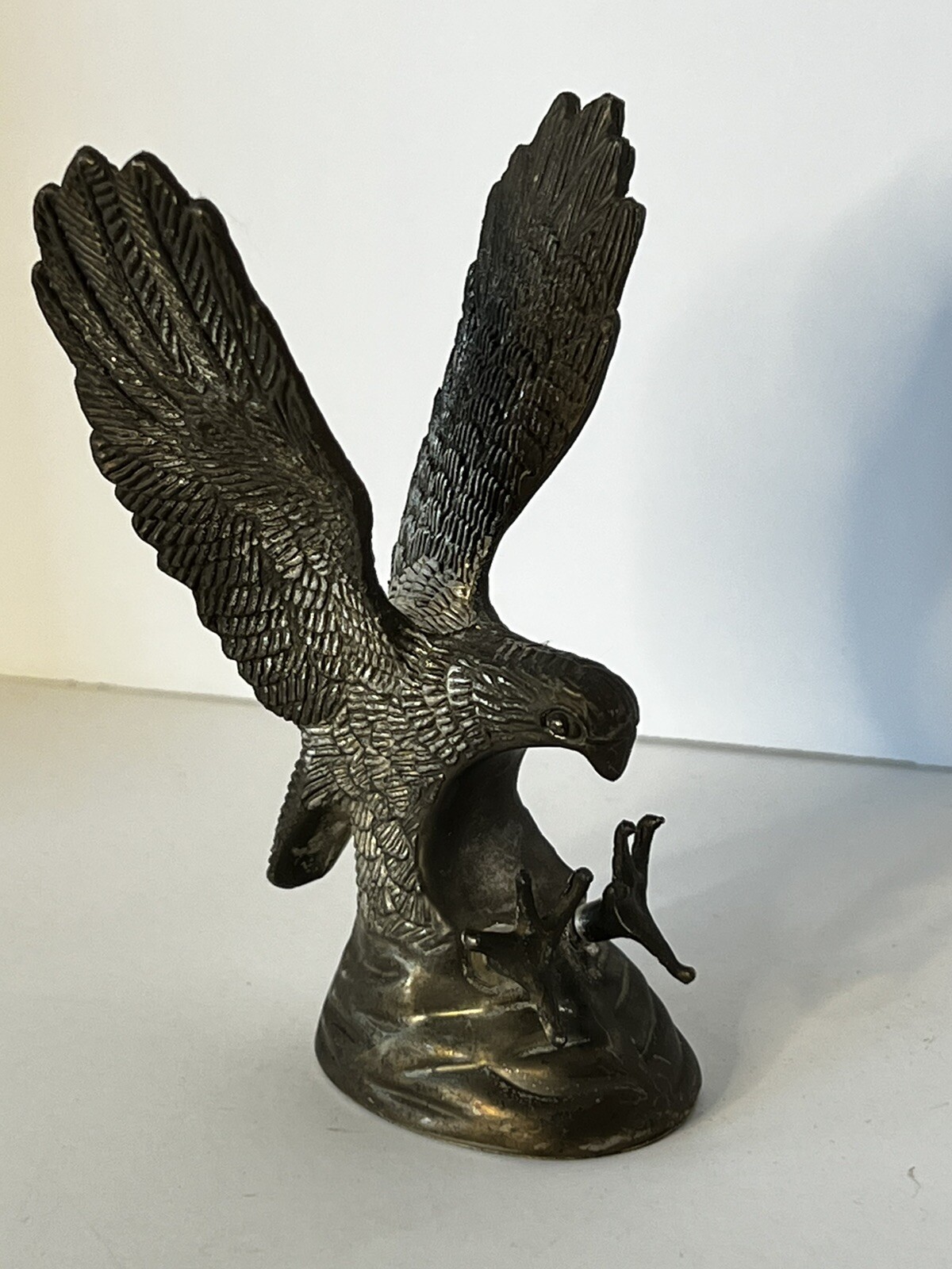 Hampshire Geniune Silverplated Eagle Sculpture Statue Figurine Bird USA
