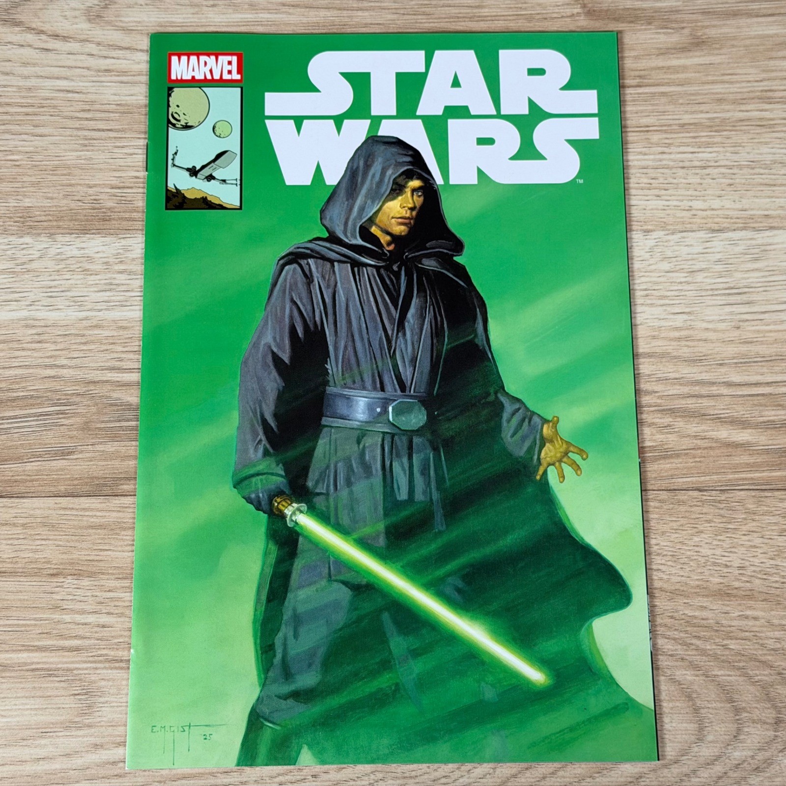 Star Wars 1 EM Gist Luke Skywalker Trinity Exclusive Variant Marvel Comics 2025