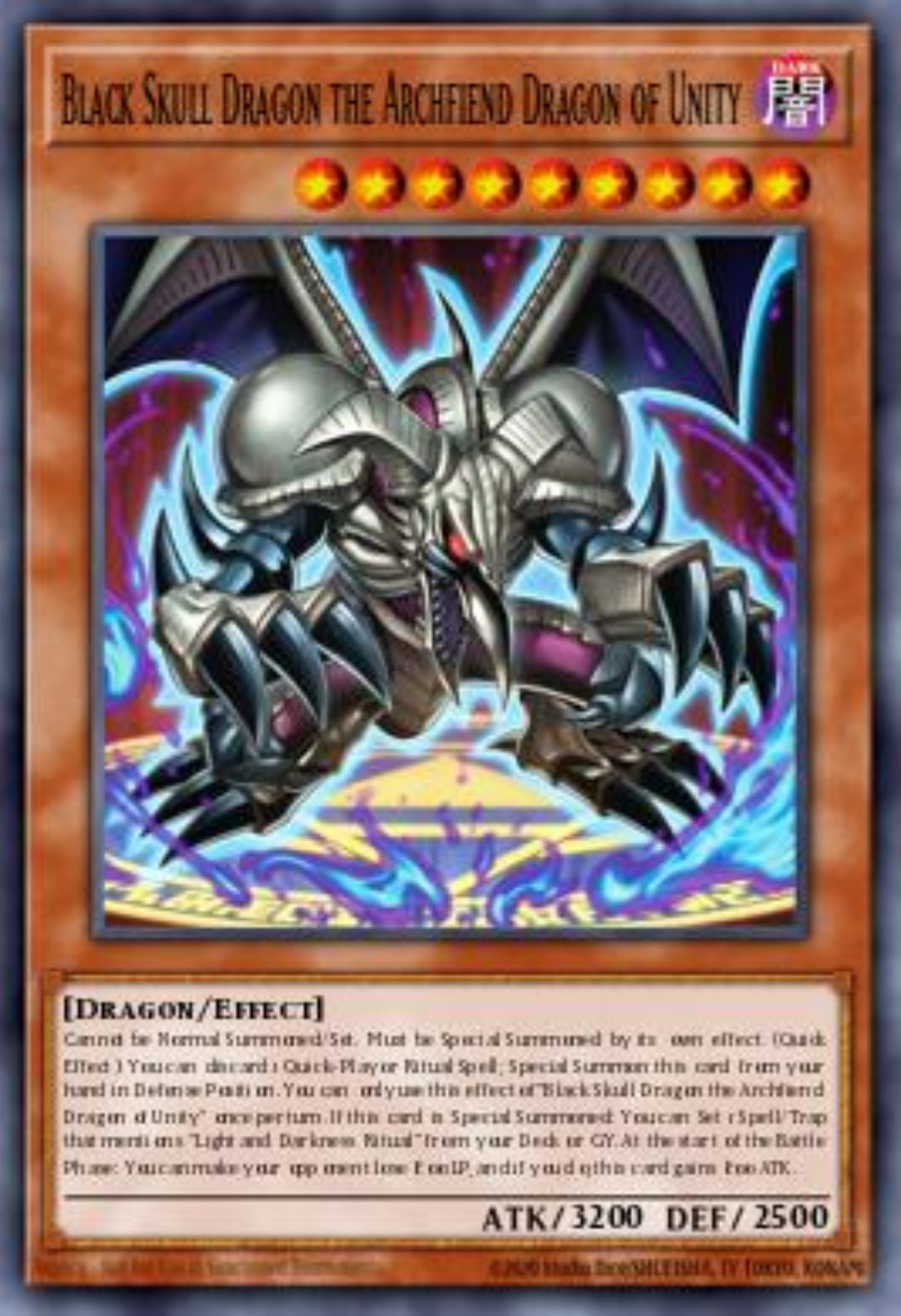 Yugioh BETB-EN026 Black Skull Dragon, the Archfiend of Unity Super 