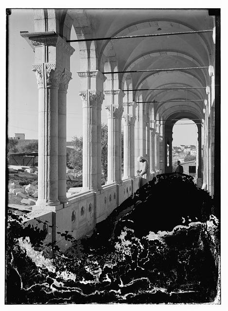 Photo:Jerusalem Israel YMCA Building Arcade 1932 1933