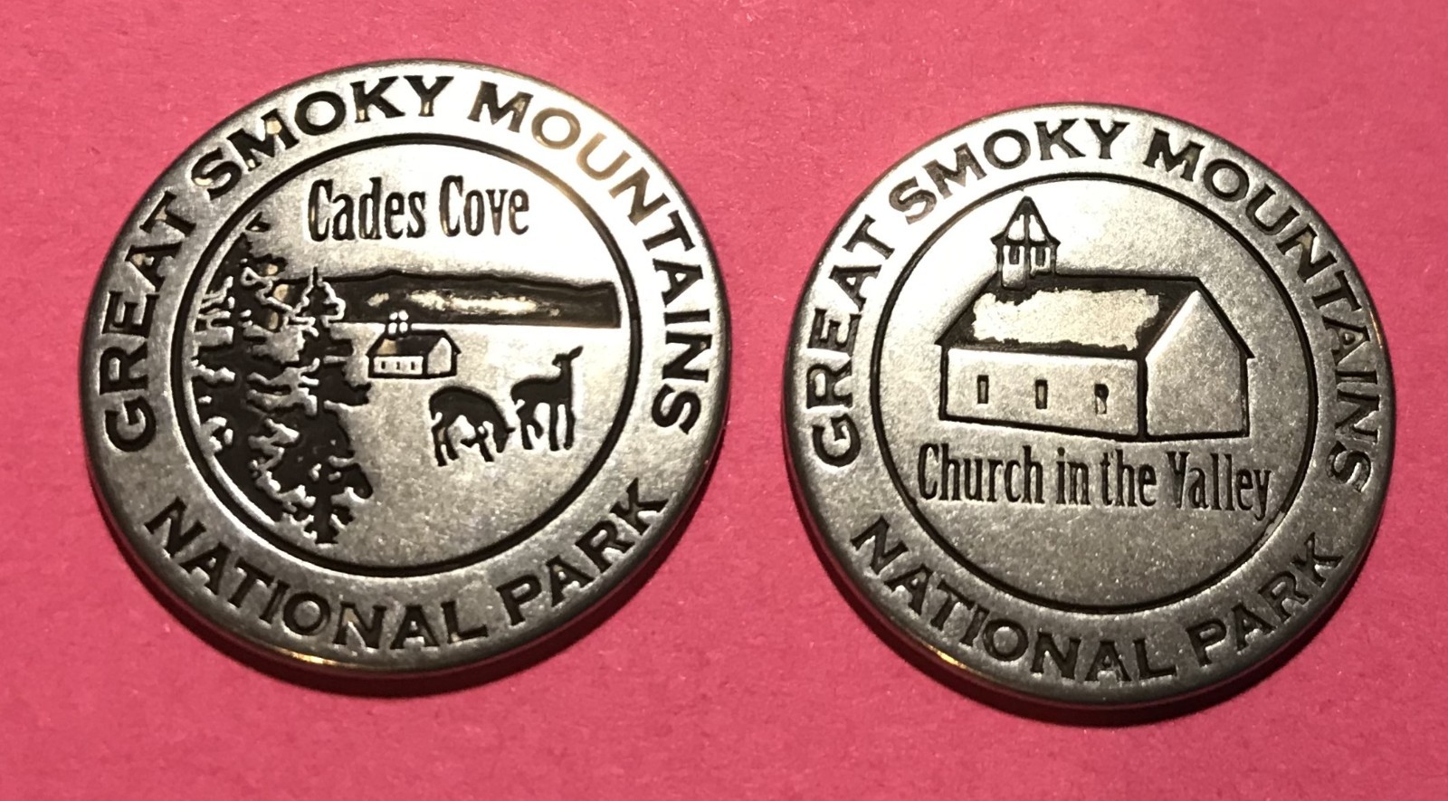 Great Smoky Mountains National Park Cades Cove Token Great Smoky Mountains National Park Cades Cove Token