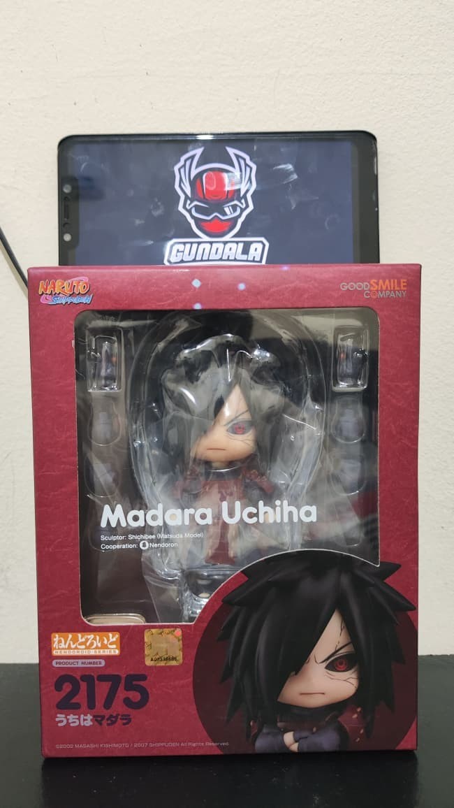 Nendoroid Madara Uchiha #2175 Naruto Figure GSC Brand New 