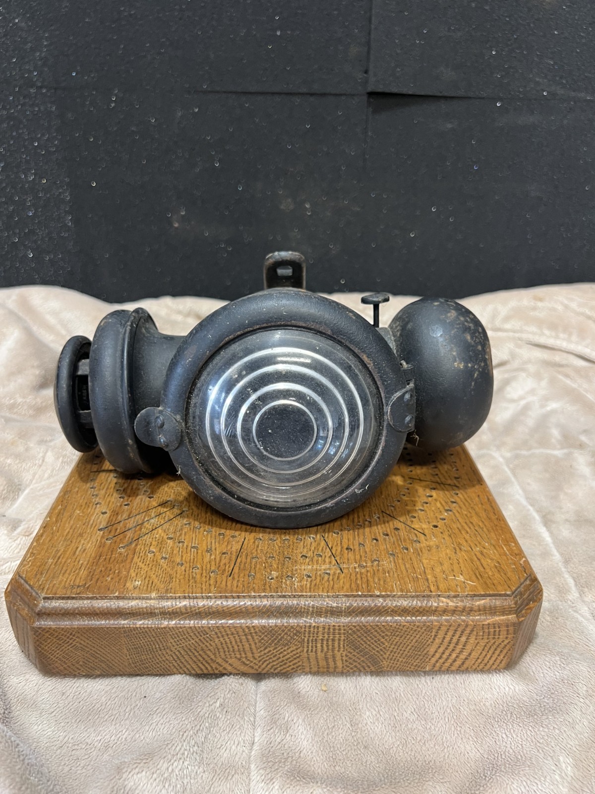 Antique Dietz Champion Steel Driving Lamp Lantern Light Buggy Carriage
