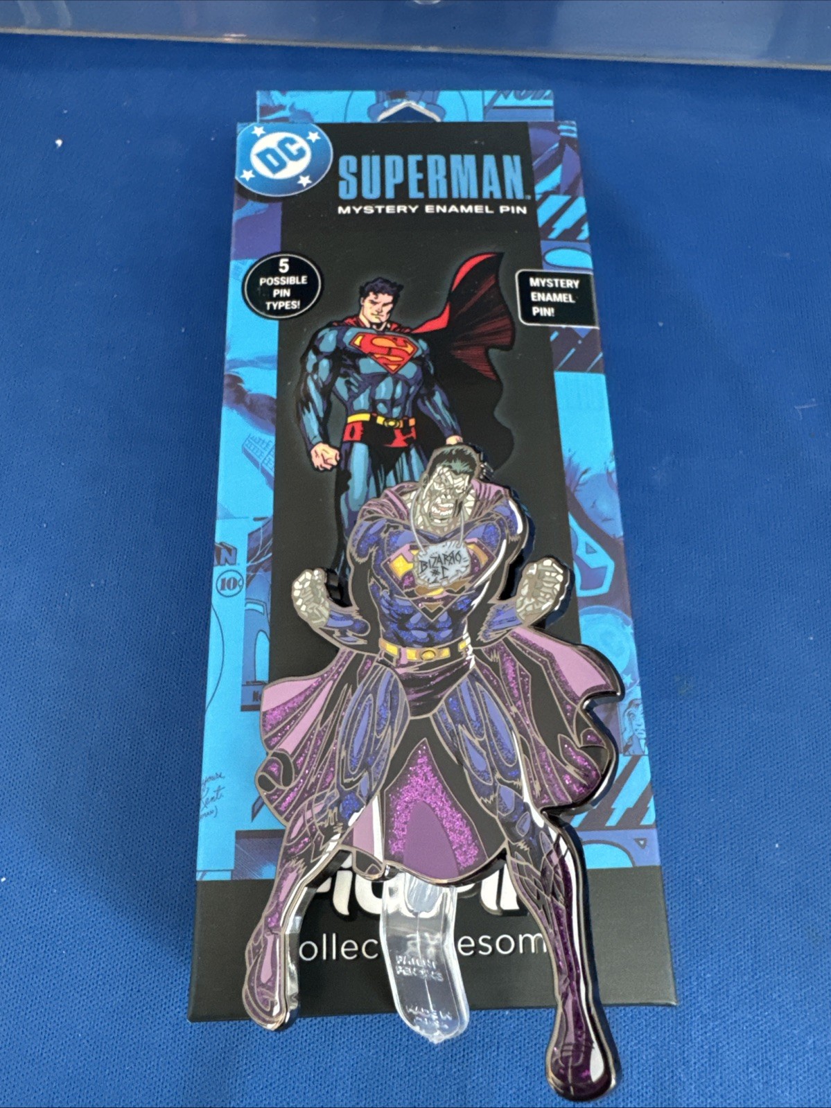 FiGPiN DC Superman Bizarro Quest Hyper Rare Bizarro SDCC ‘25 Exclusive Pin