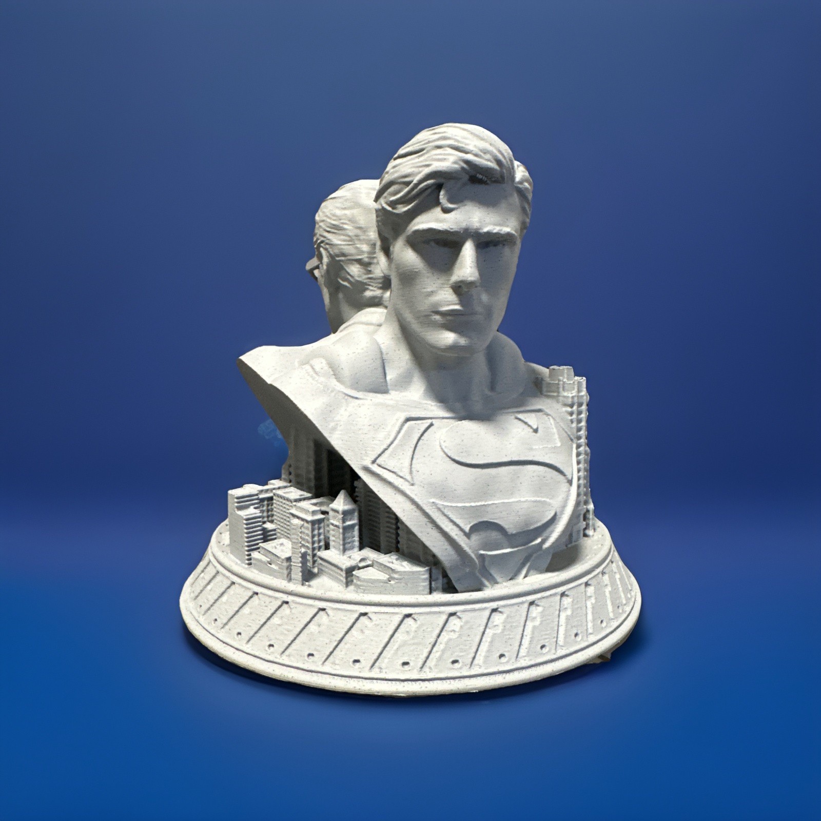 Superman Clark Kent 3dp Statue *Rare* Christopher Reeve Version DC Comics Fanart Superman Clark Kent 3dp Statue *Rare* Christopher Reeve Version DC Comics Fanart