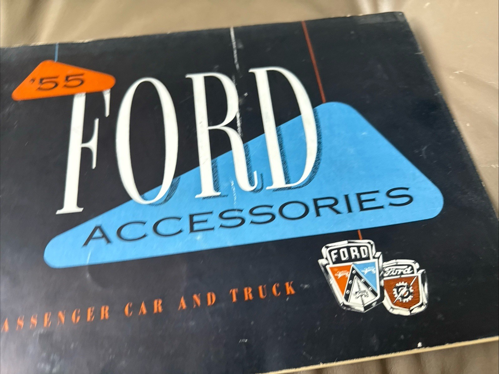 1955 Ford Vehicle Accessories Brochure 36 Pages 1955 Ford Vehicle Accessories Brochure 36 Pages