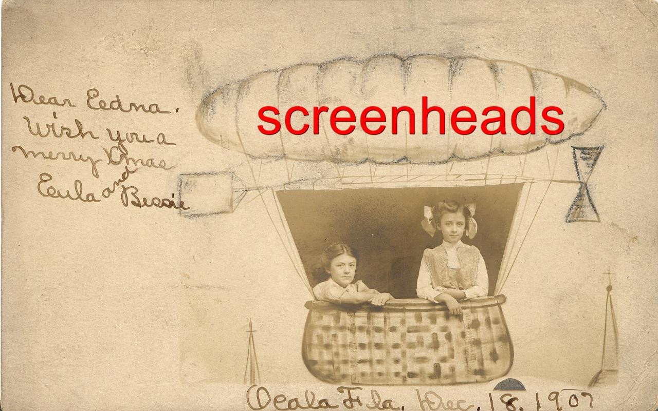 1907 RPPC PHOTO 