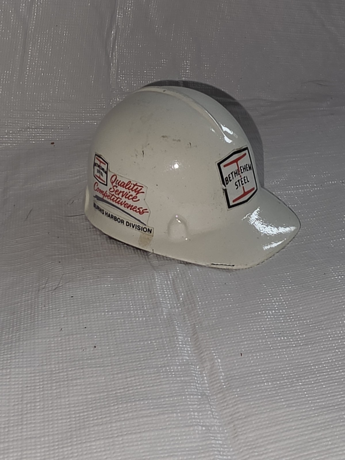 Vintage Bethlehem Steel Paper Weight Hard Hat