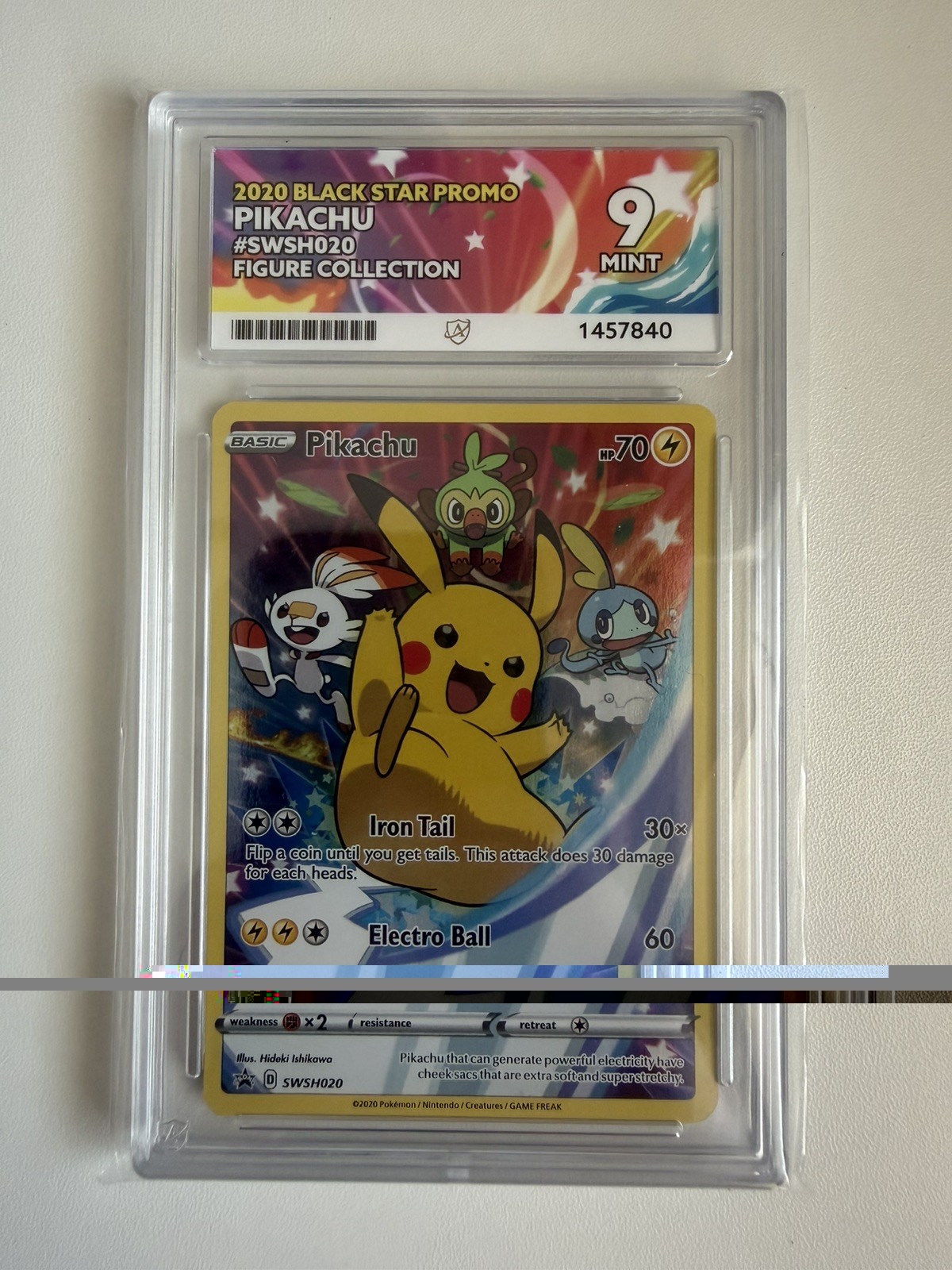 Pikachu SWSH020 | Figure Collection Black Star Promo | Ace 9 | Pokemon TCG