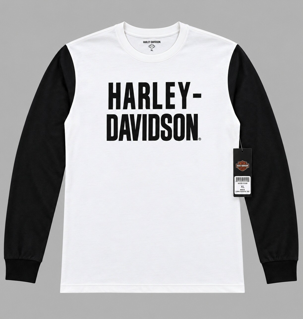 Harley-Davidson Men s Jersey Retro Black & White OEM NEW Men s Extra Large