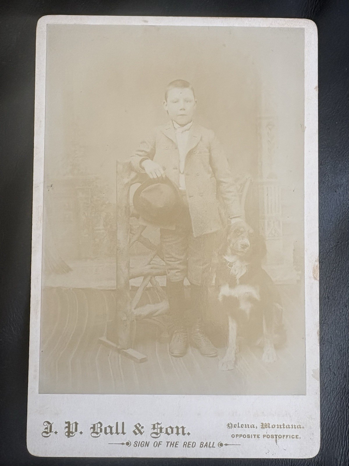 Helena Montana JP Ball African American Cabinet Card Studio MLB Rees Williams?