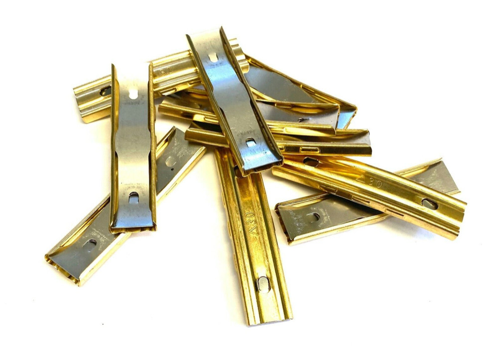 8mm Mauser WWII German K98 Stripper Clip - Marked - Quantity 10