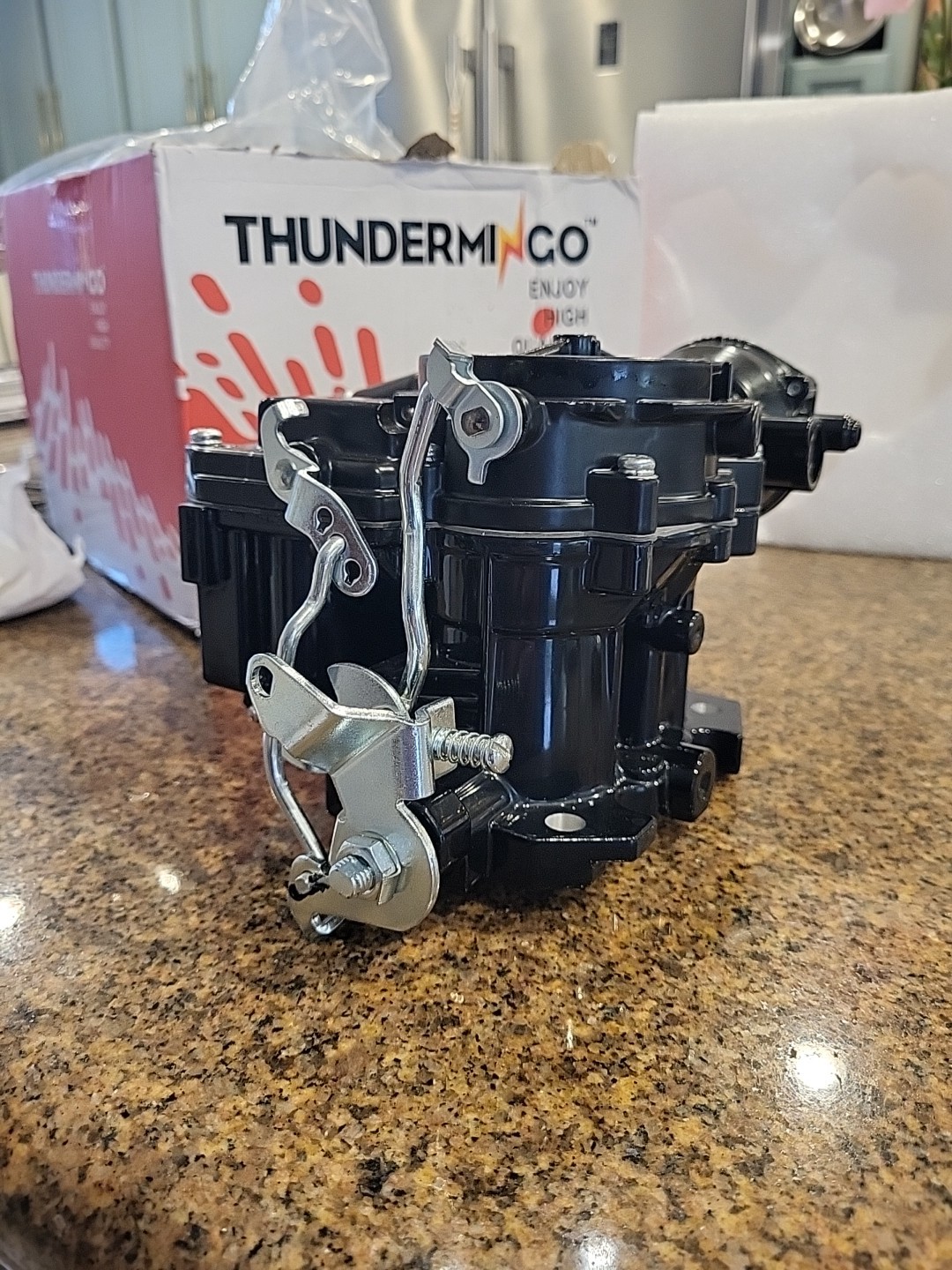 THUNDERMINGO New Marine Carburetor for Mercruiser 3.0 Carburetor 2 Barrel 