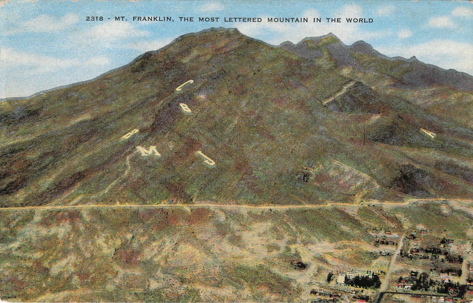 El Paso TX Mt. Franklin \