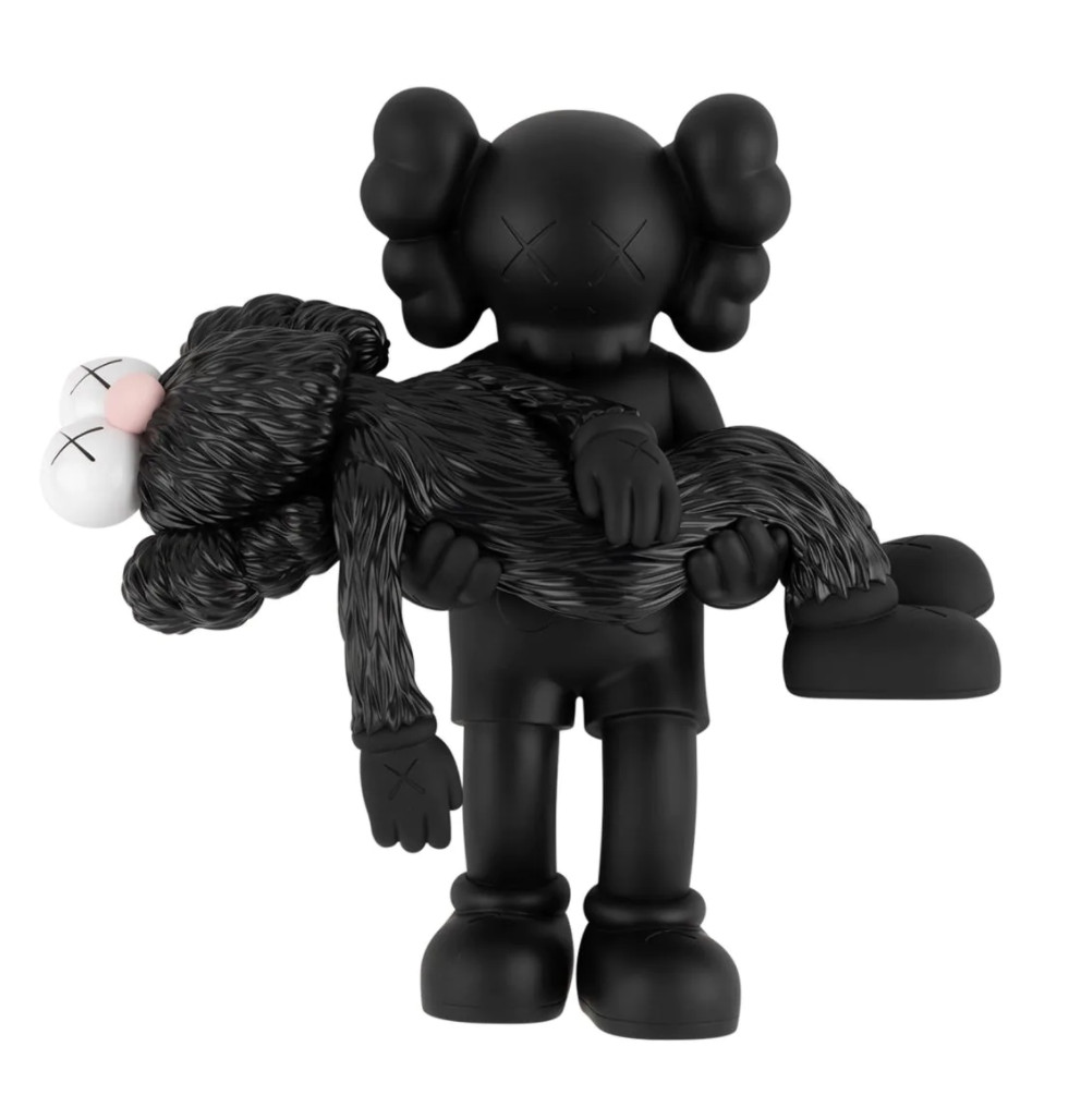 2019 KAWS Open Edition GONE Companion Vinyl Figure Kawsone Medicom Black NIB 2019 KAWS Open Edition GONE Companion Vinyl Figure Kawsone Medicom Black NIB