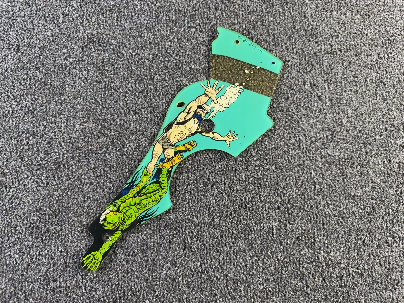 Bally Creature from the Black Lagoon Pinball Machine Plastic 31-1698-18-SP