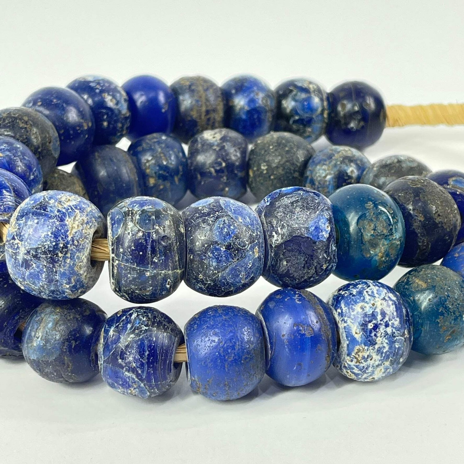 Dogon Bohemian Blue Trade Beads