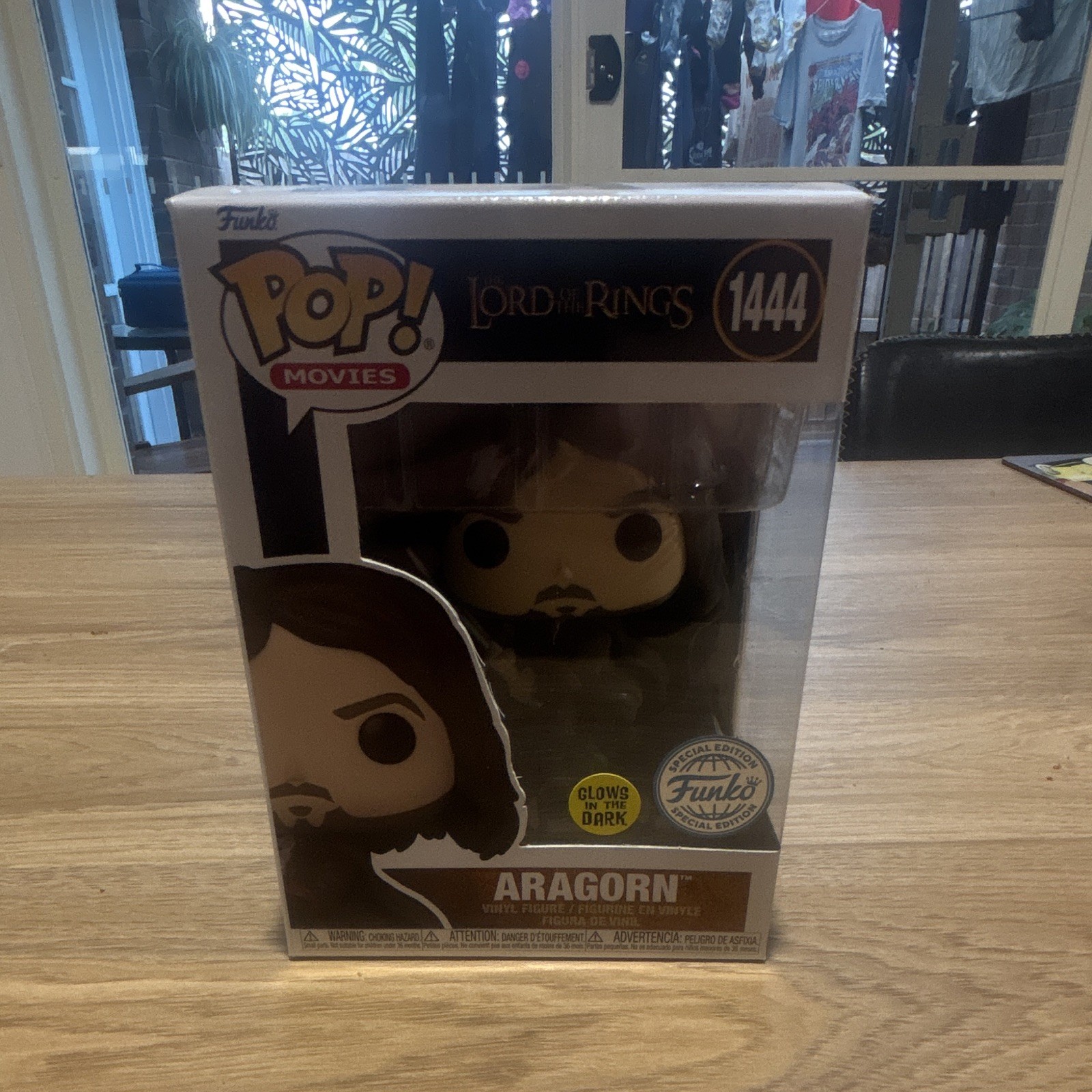 Funko #1444 Lord Of The Rings Aragorn GITD