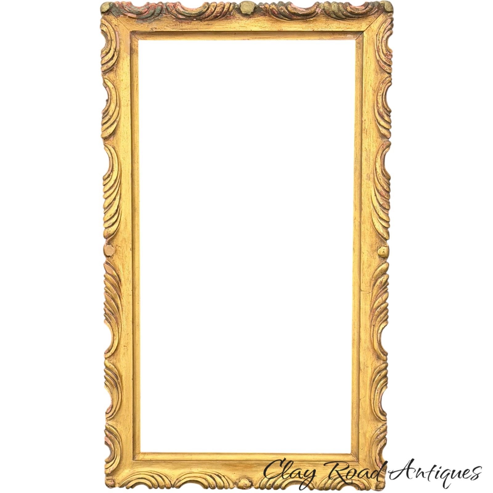 Antique Foster Brothers Boston Carved Gilt wood Gold Picture Frame 1910 Antique Foster Brothers Boston Carved Gilt wood Gold Picture Frame 1910