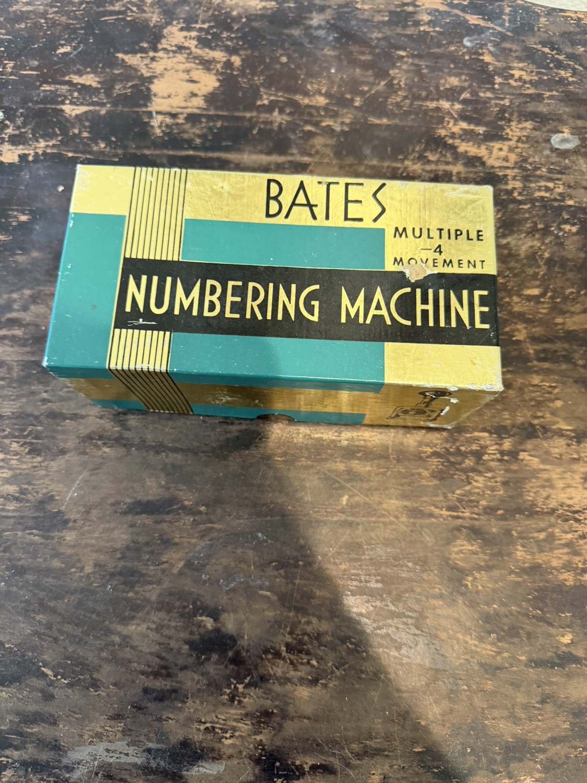 VINTAGE BATES NUMBERING MACHINE 4 Movement