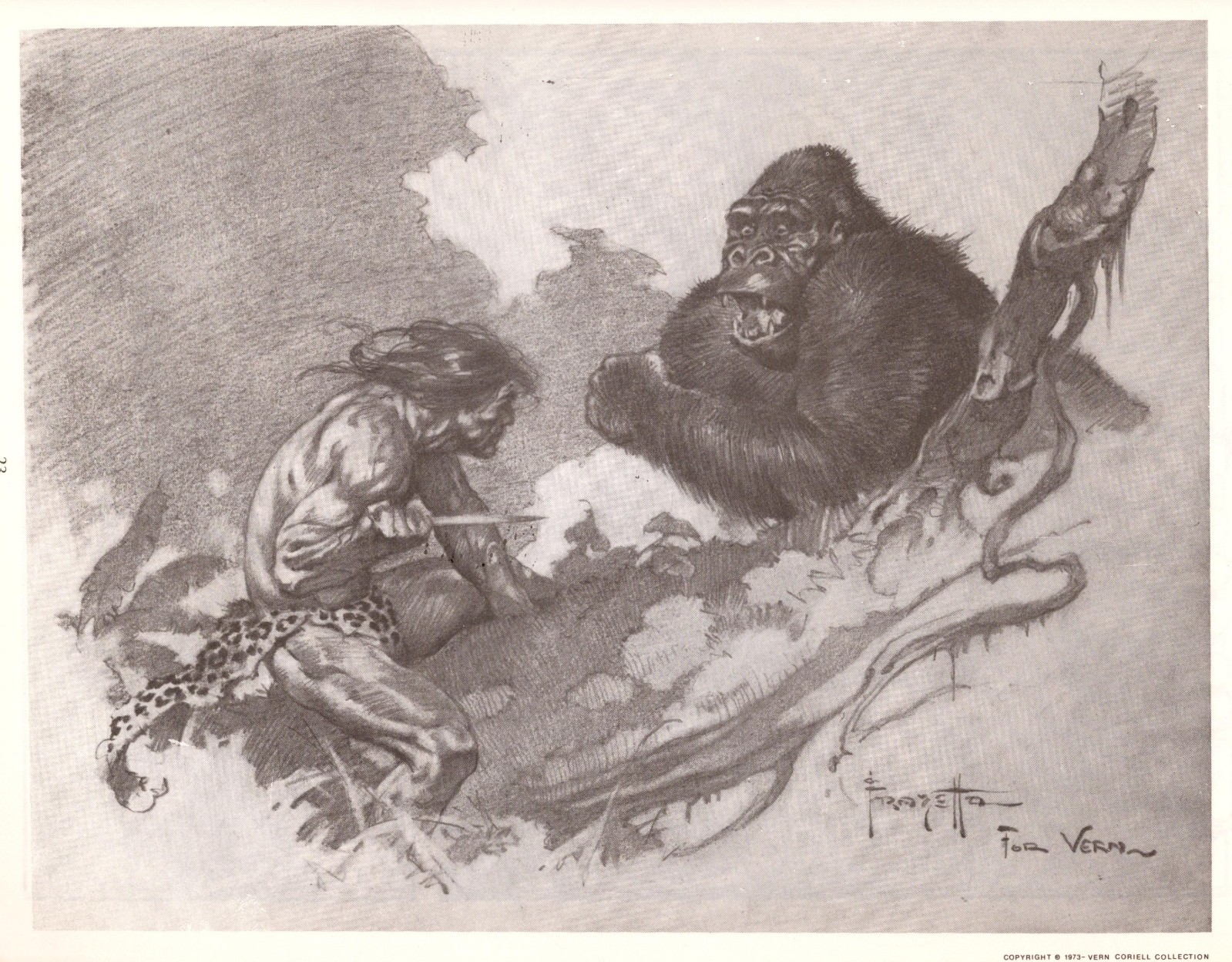 THE BURROUGHS BULLETIN #29 (1973) FRANK FRAZETTA ISSUE THE BURROUGHS BULLETIN #29 (1973) FRANK FRAZETTA ISSUE