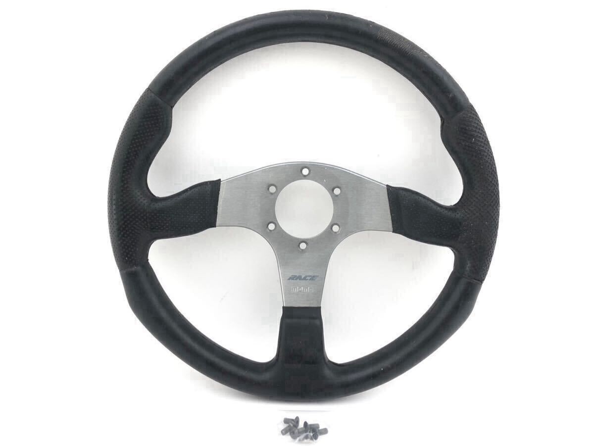 MOMO Steering Wheel RACE Vintage 35 35cm Black 07-02 Wood Shipping Competition