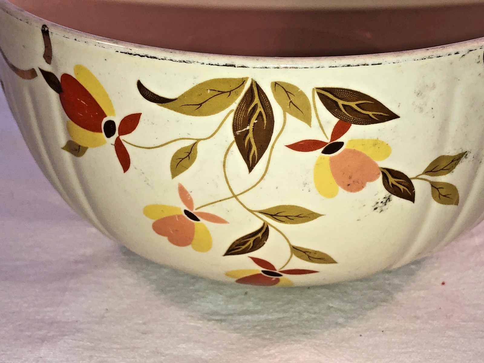 Hall Autumn Leaf Mixing Bowl 7.5 Inch