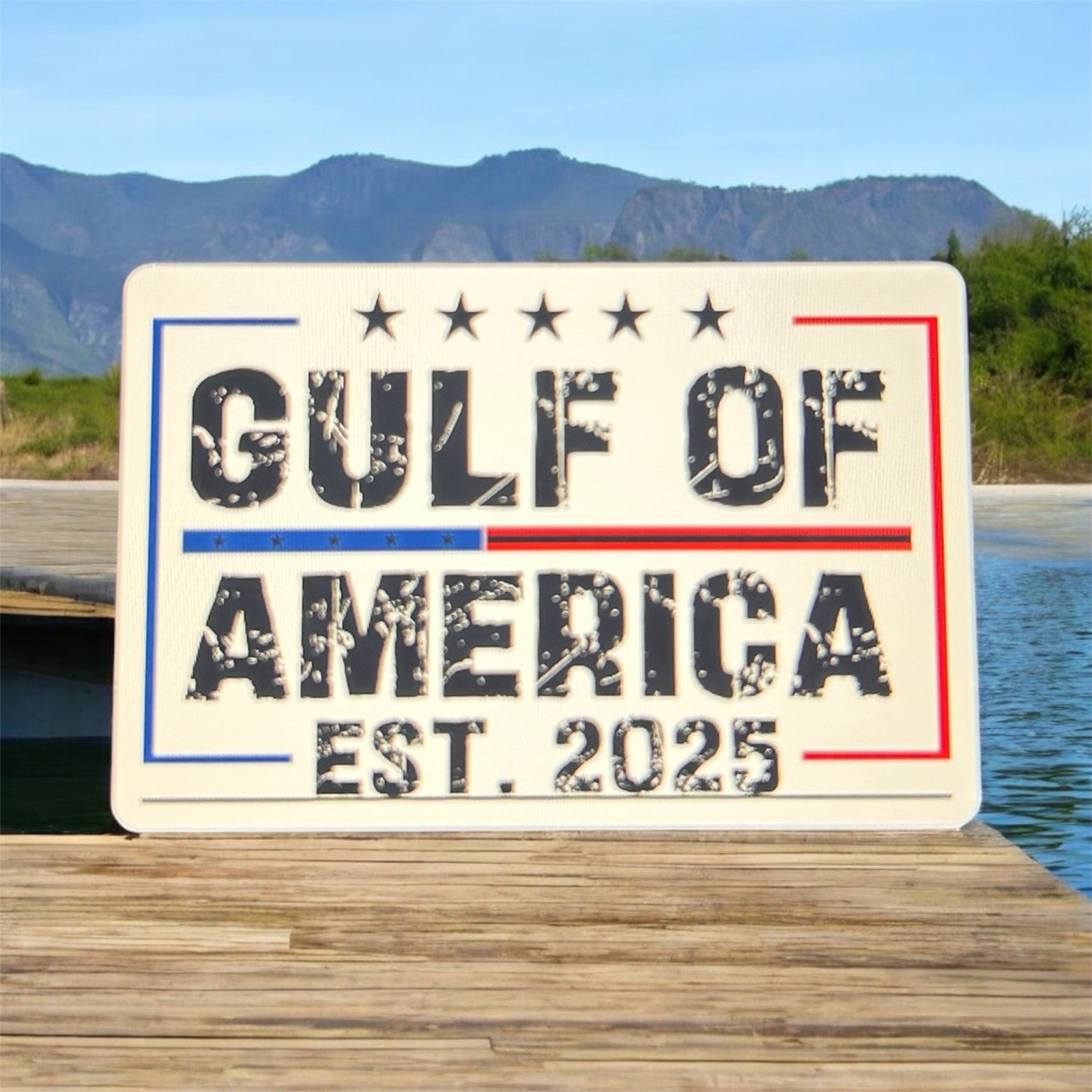 Gulf of America Sticker 