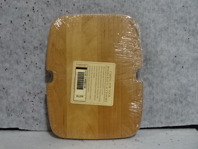 2007 LONGABERGER CHARTER MEMBER COLLECTORS CLUB BASKET WOODCRAFTS LID WARM BROWN