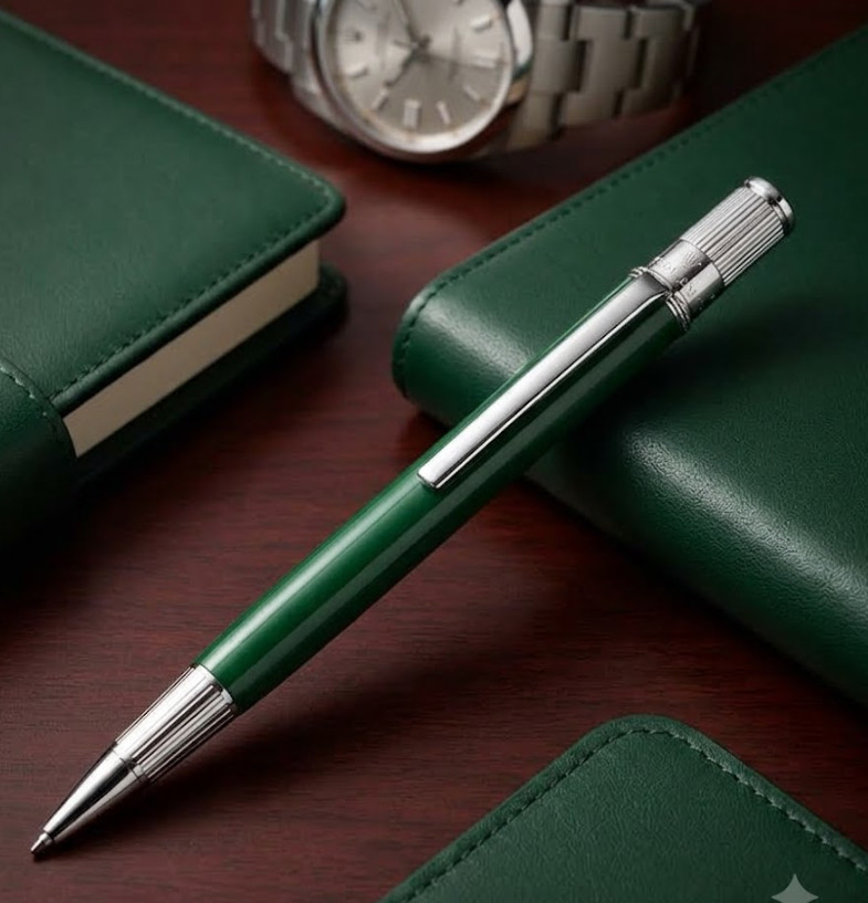 ON SALE Rolex Emerald Green Oyster Ballpoint Pen Executive Luxury Gift New Box