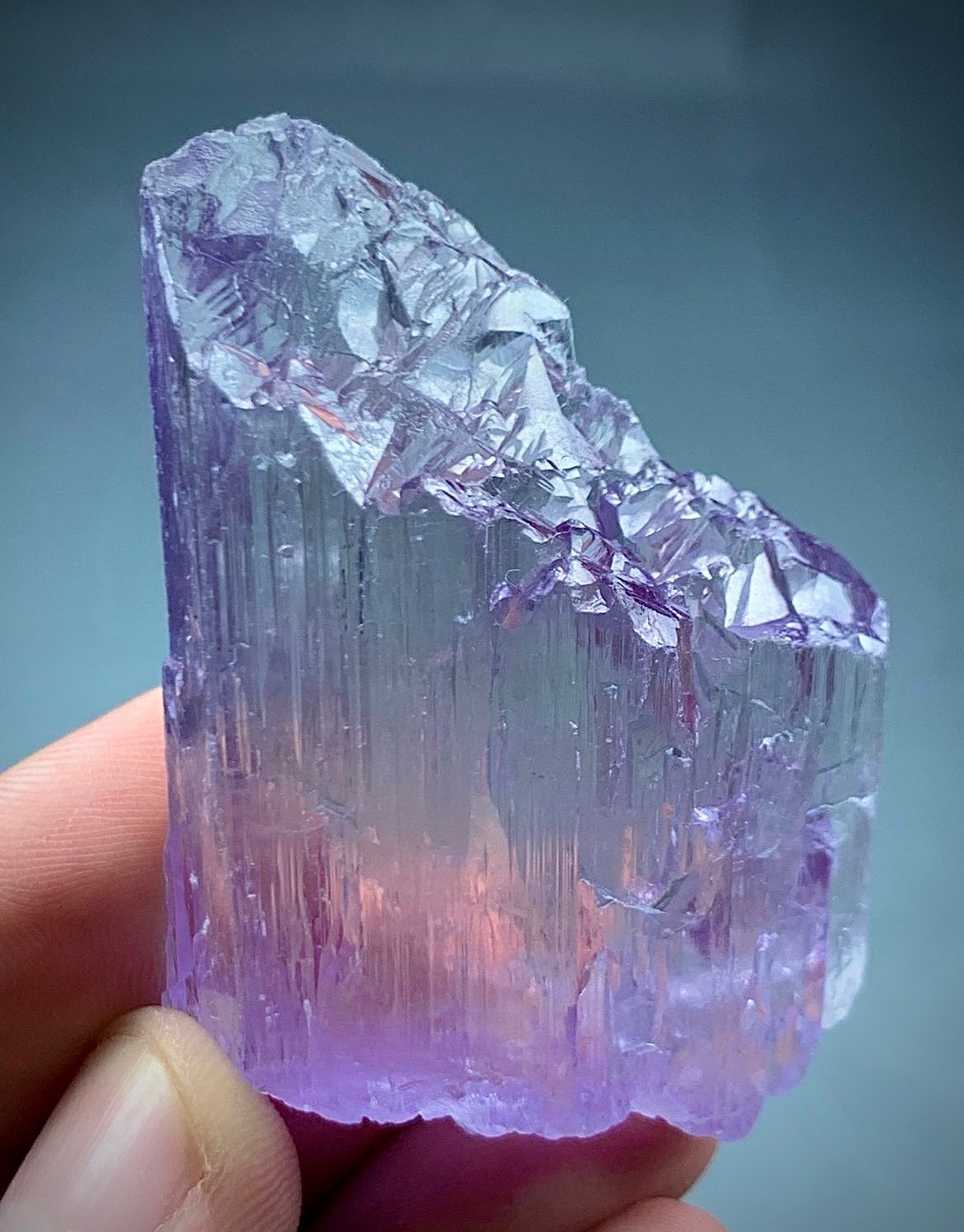 270 Carat Natural Pink Kunzite crystal from Afghanistan