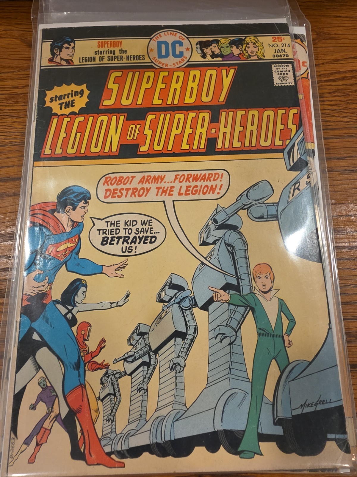 DC Comics Vintage Superboy Starring The Legion Of Super-Heroes Lot 1970s DC Comics Vintage Superboy Starring The Legion Of Super-Heroes Lot 1970s