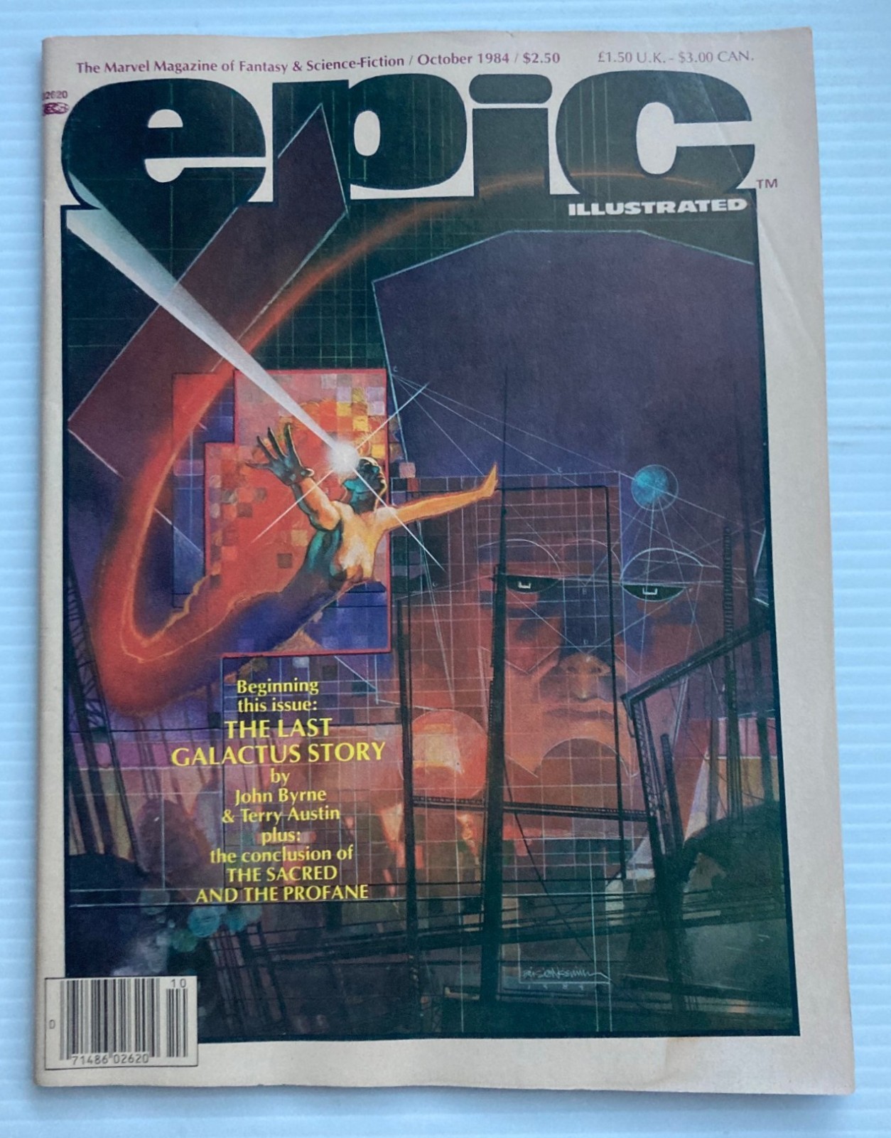 EPIC ILLUSTRATED Vol. 1 #26 (1984) Marvel Magazine of Fantasy & Science-Fiction