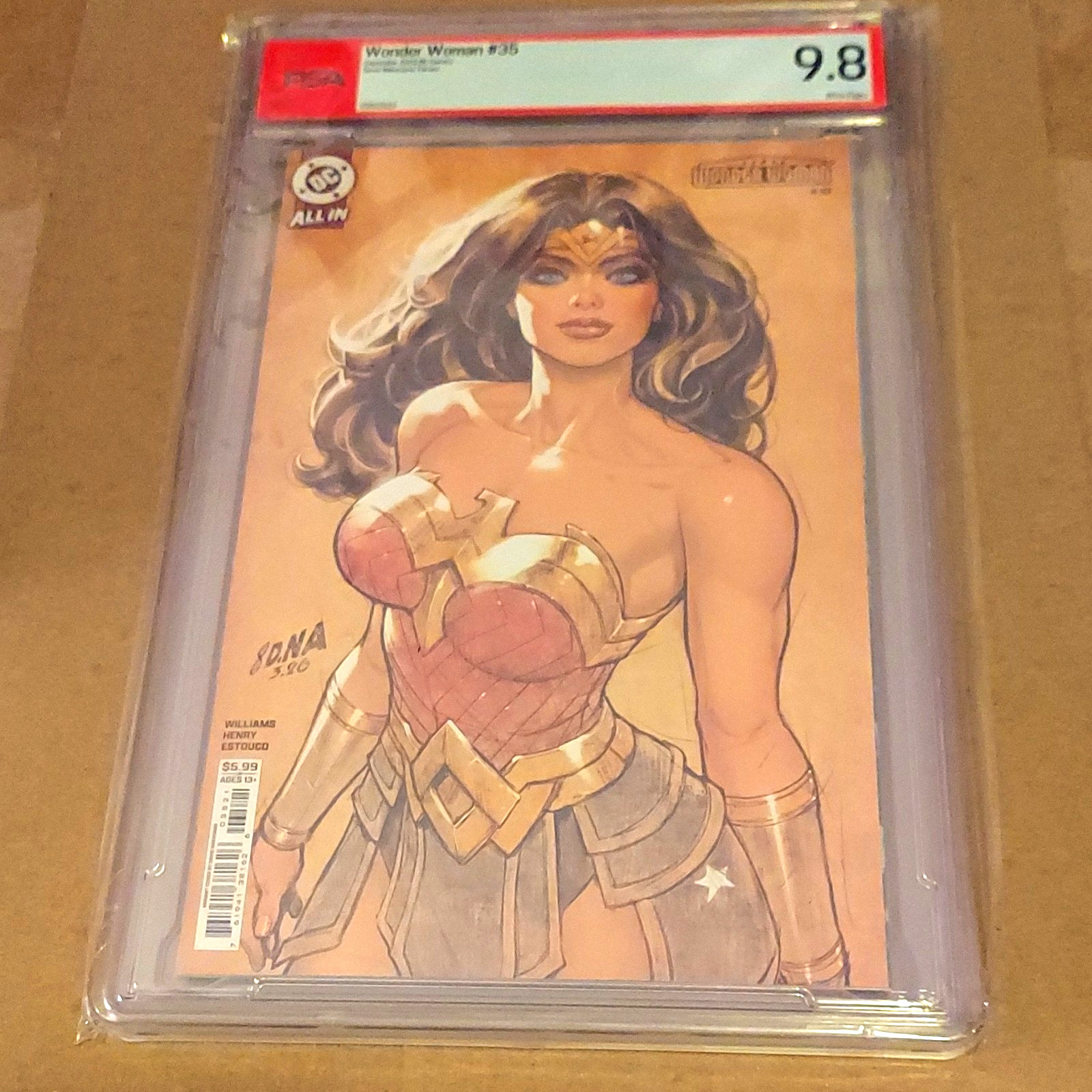 [PSA] Wonder Woman #35 PSA 9.8 David Nakayama Variant Cover DC 2026