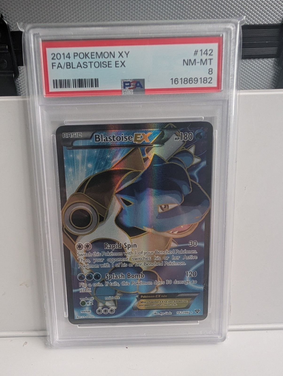 Pokémon Blastoise Ex Xy 152/146 PSA 8