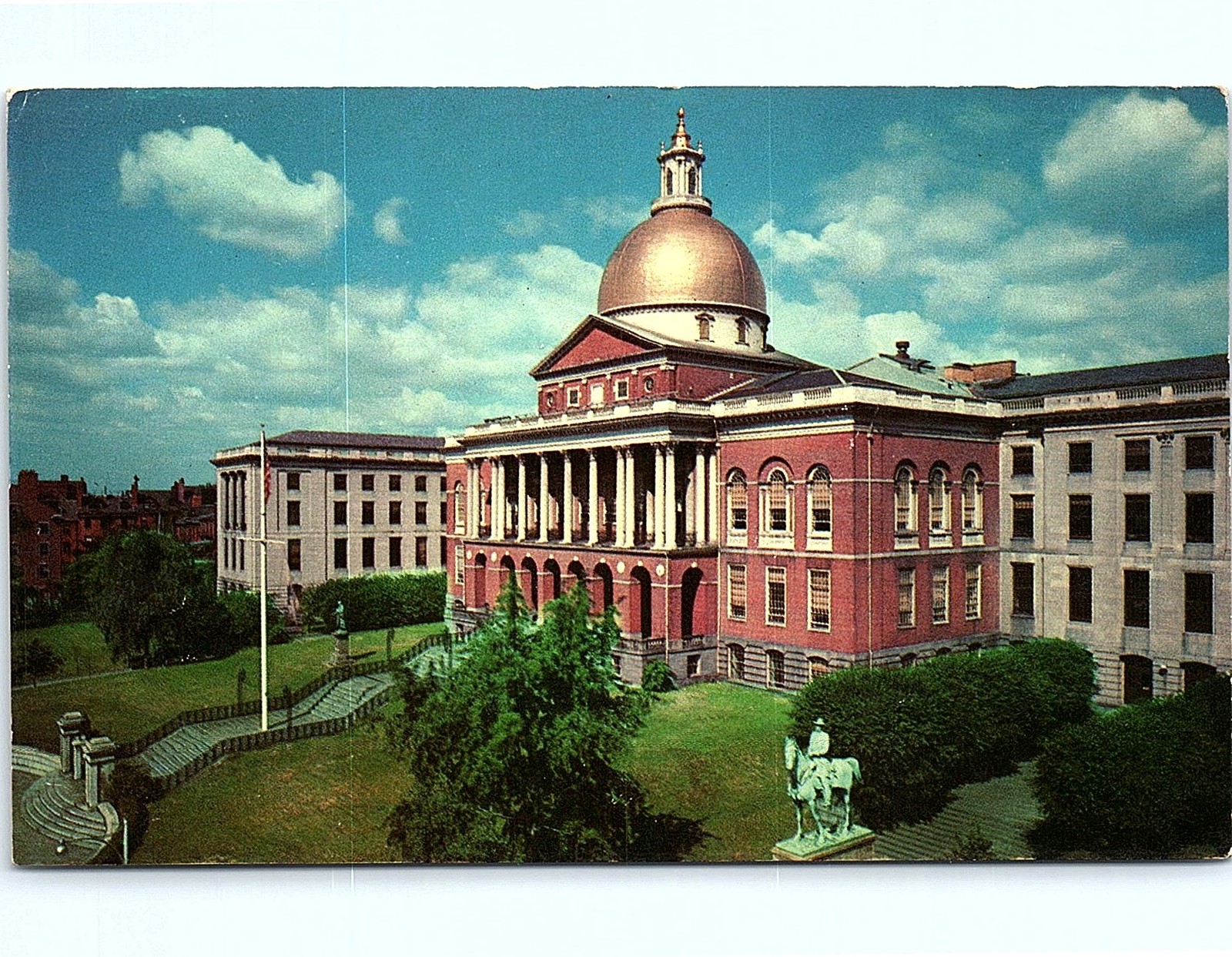 Vintage Lusterchrome Postcard: State House, Boston, MA Vintage Lusterchrome Postcard: State House, Boston, MA