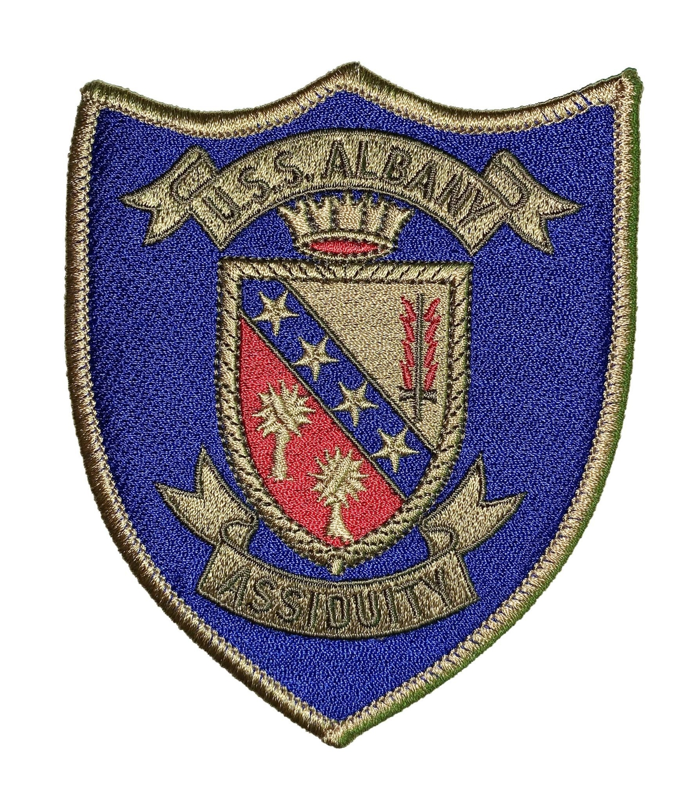 U.S.S. Albany CG-10 Patch – Sew On