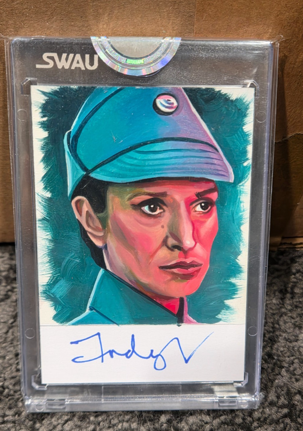 SWAU Artist Series Star Wars Sketch Sketchagraph Tala Durith