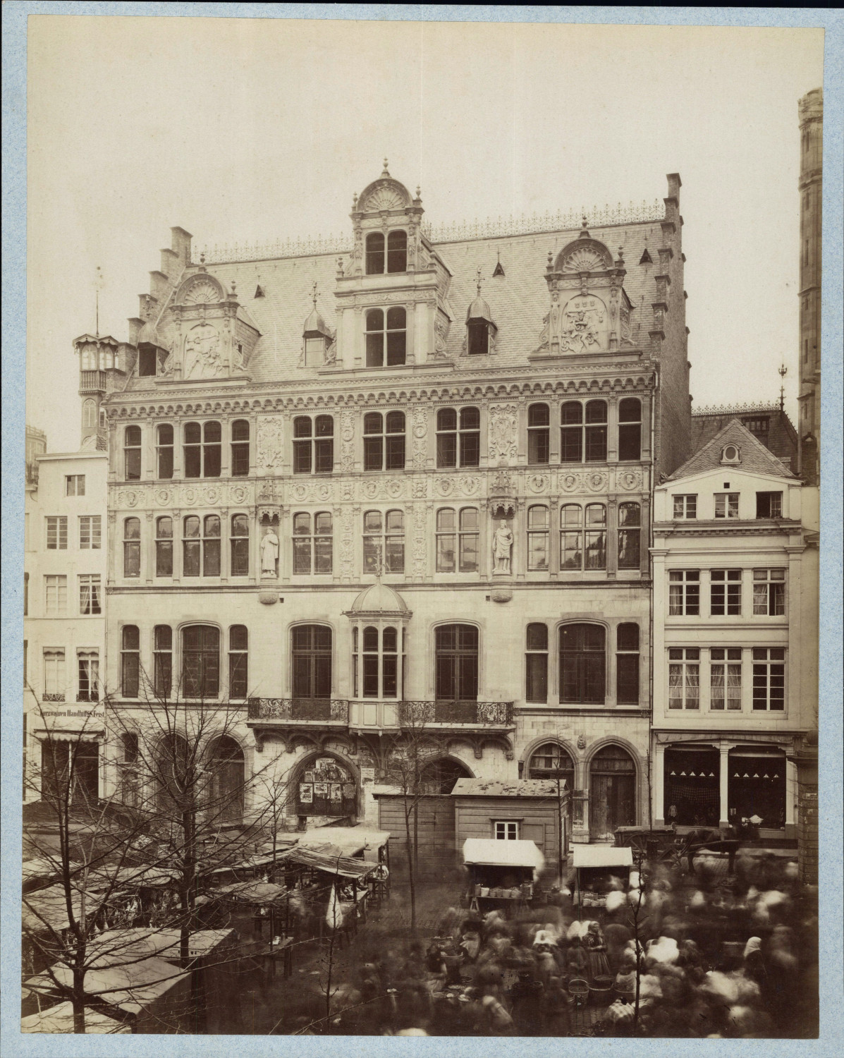 Germany, Cologne, Historic Town Hall of the City Print Vintage Print, Shooting