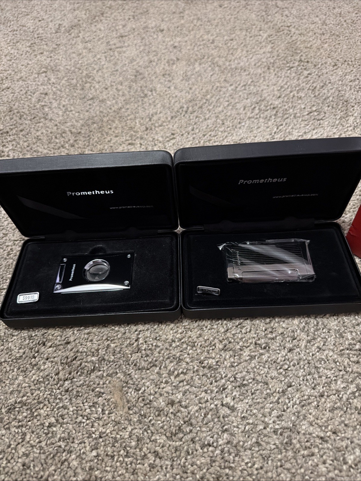 Prometheus Cigar Cutter & Lighter Bundle NEW