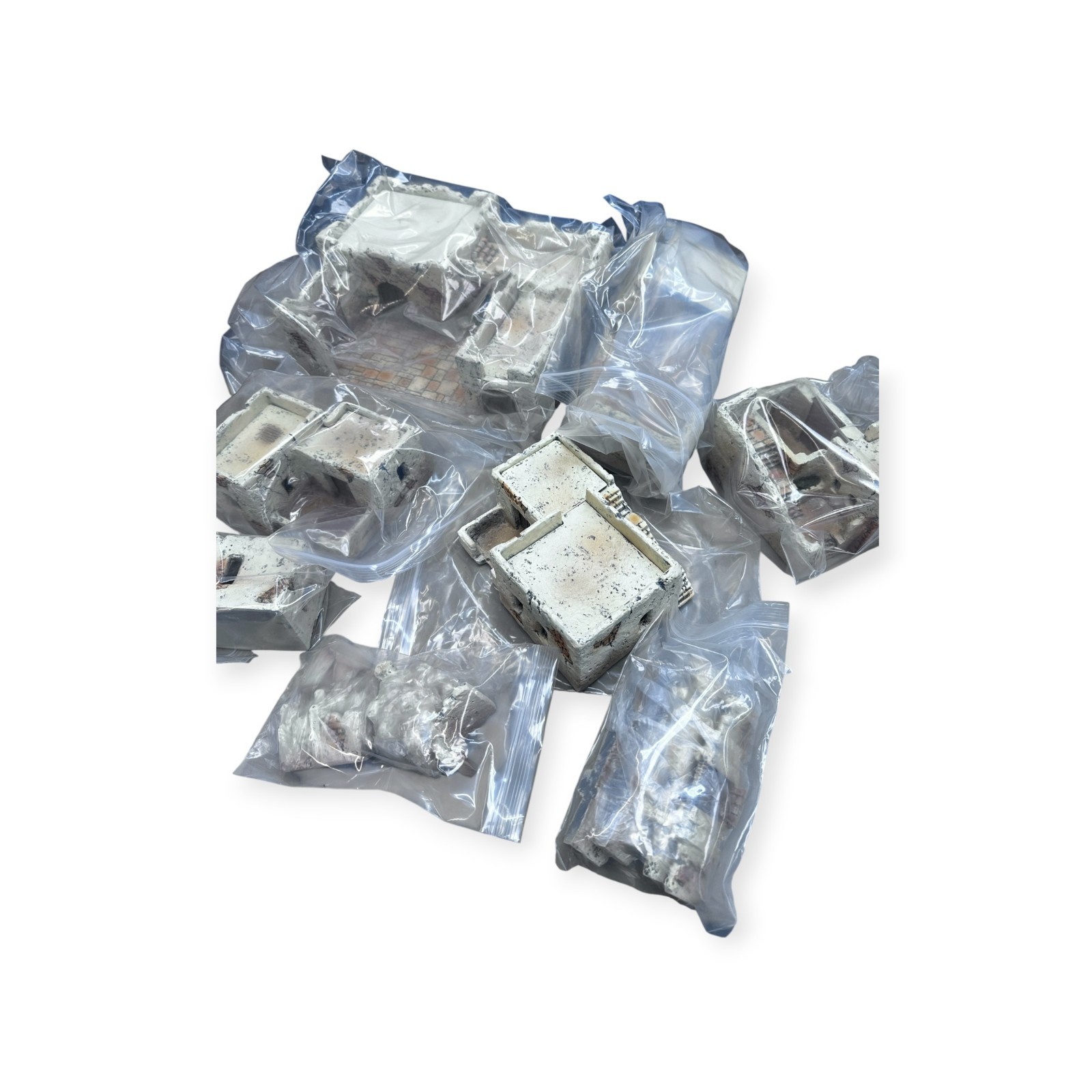 Large Lot of 28mm Crescent Root Studios Buildings