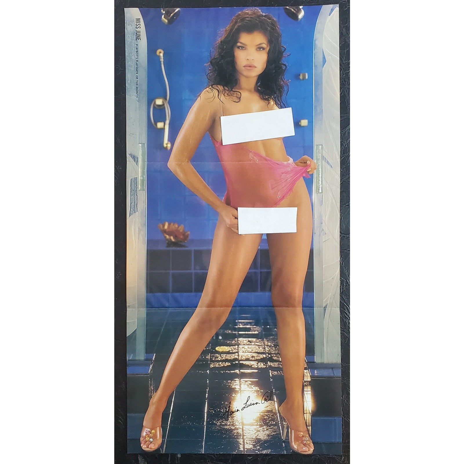 Playboy PinUp / CF - MARIA LUISA GIL June, 1998 Playboy PinUp / CF - MARIA LUISA GIL June, 1998