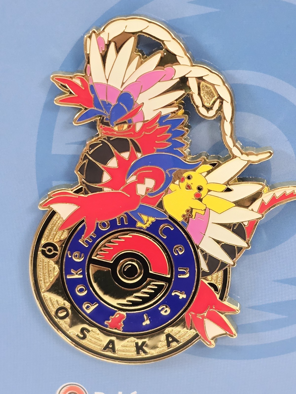 Pokemon Center Osaka Pikachu Koraidon Enamel Pin Scarlet Violet Japan
