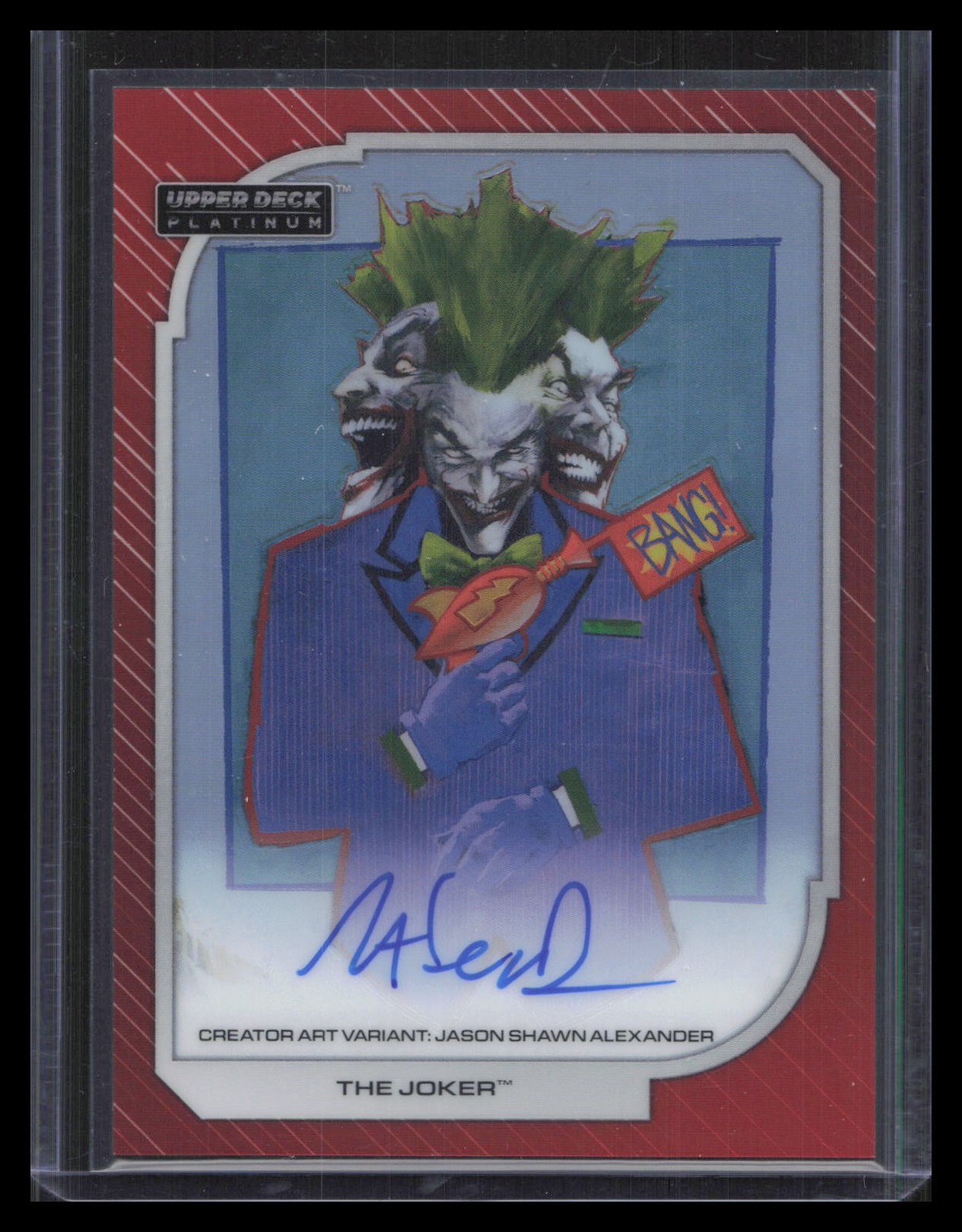 The Joker Jason Shawn Alexander 2026 Upper Deck Platinum DC #5
