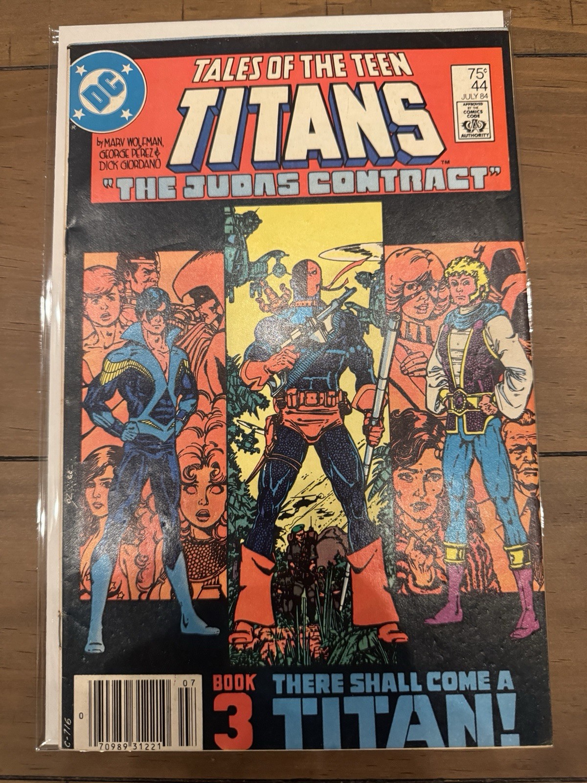 Tales of The Teen Titans #44 1st Appearance Of Nightwing DC Perez 1984 Fine - VF