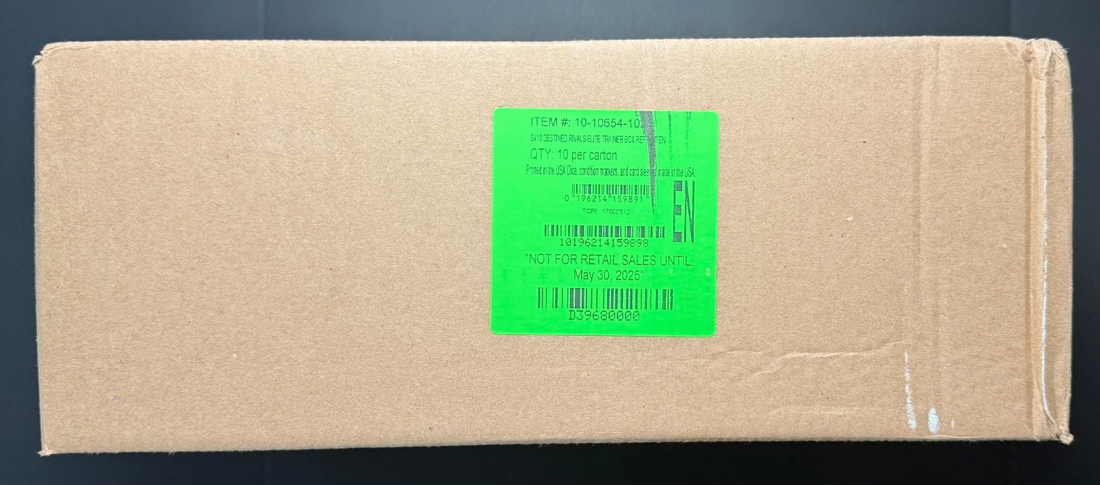 Pokemon Destined Rivals Elite Trainer Box Case Sealed ETB
